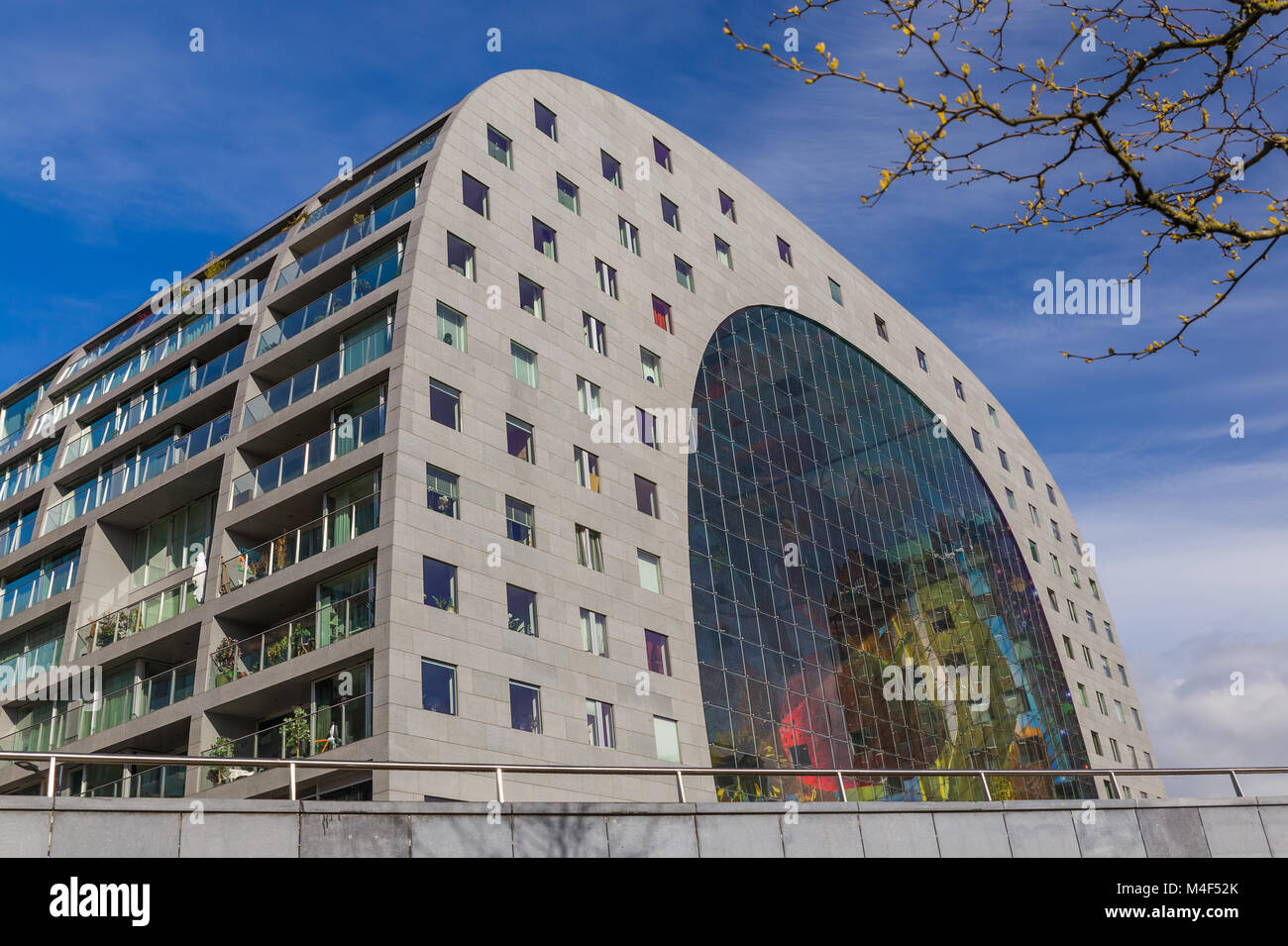 Markthal-Markt in Rotterdam Niederlande Stockfoto