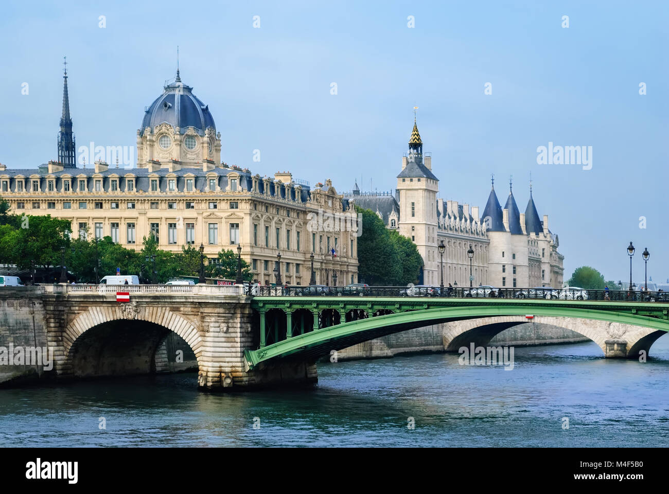 Conciergerie Schloss in Paris. Stockfoto