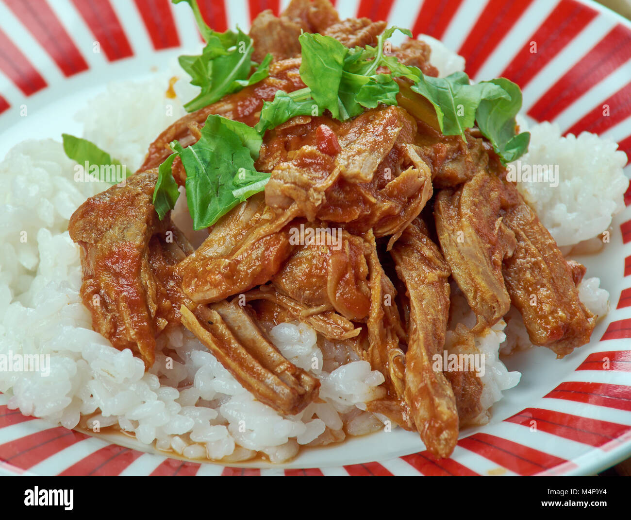 Ropa Vieja Stockfoto