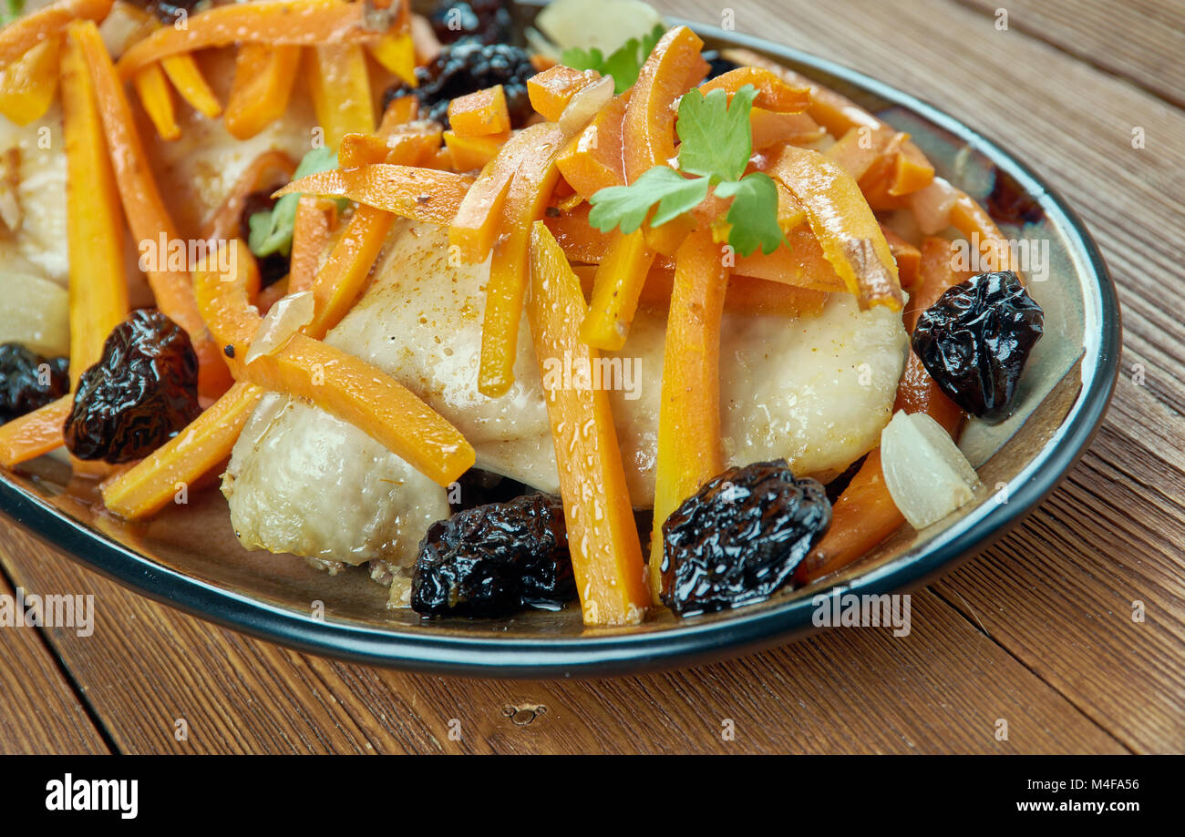 Persische Carrot Stew Stockfoto