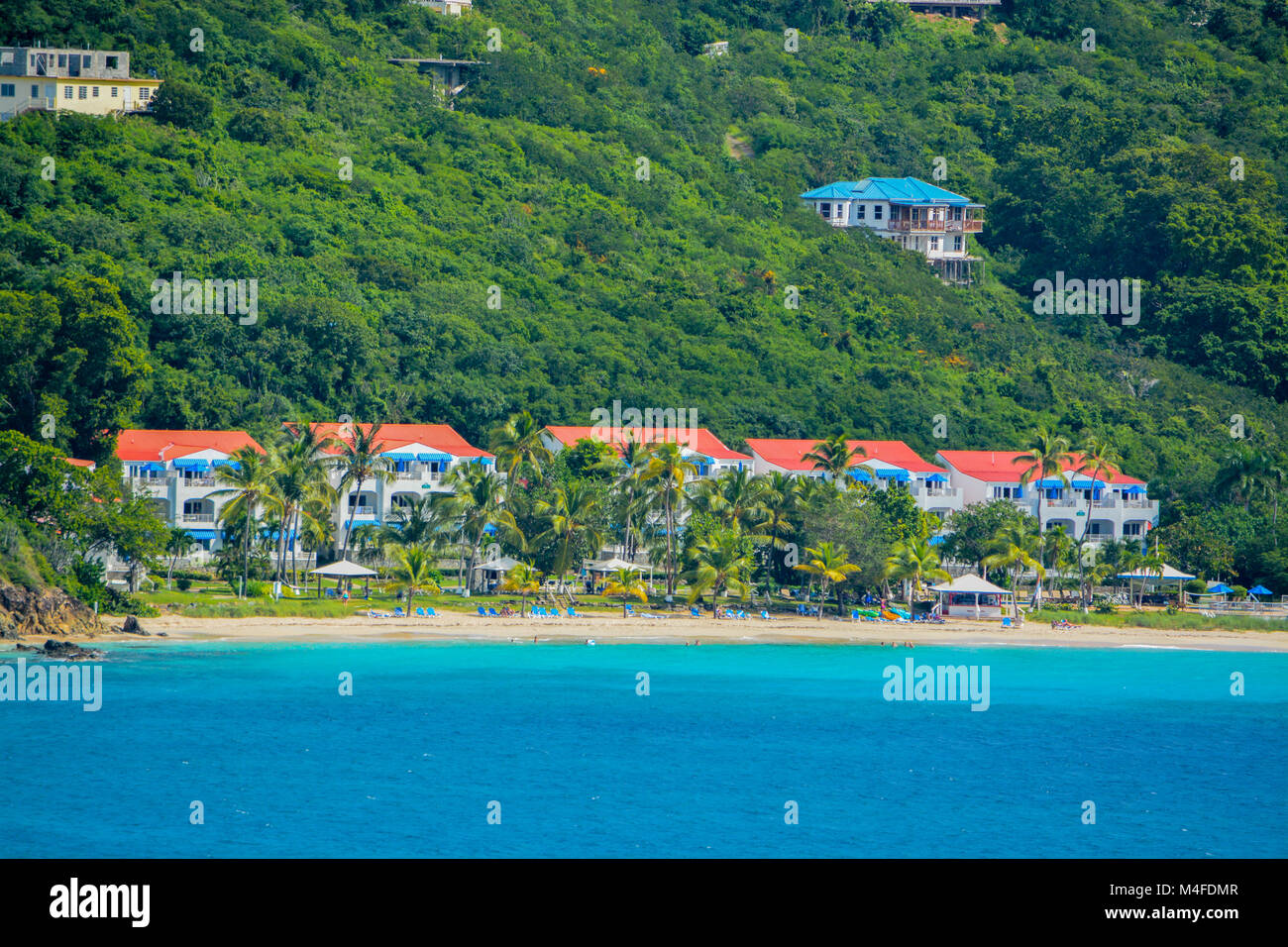 St Thomas U.S. Virgin Islands. Stockfoto