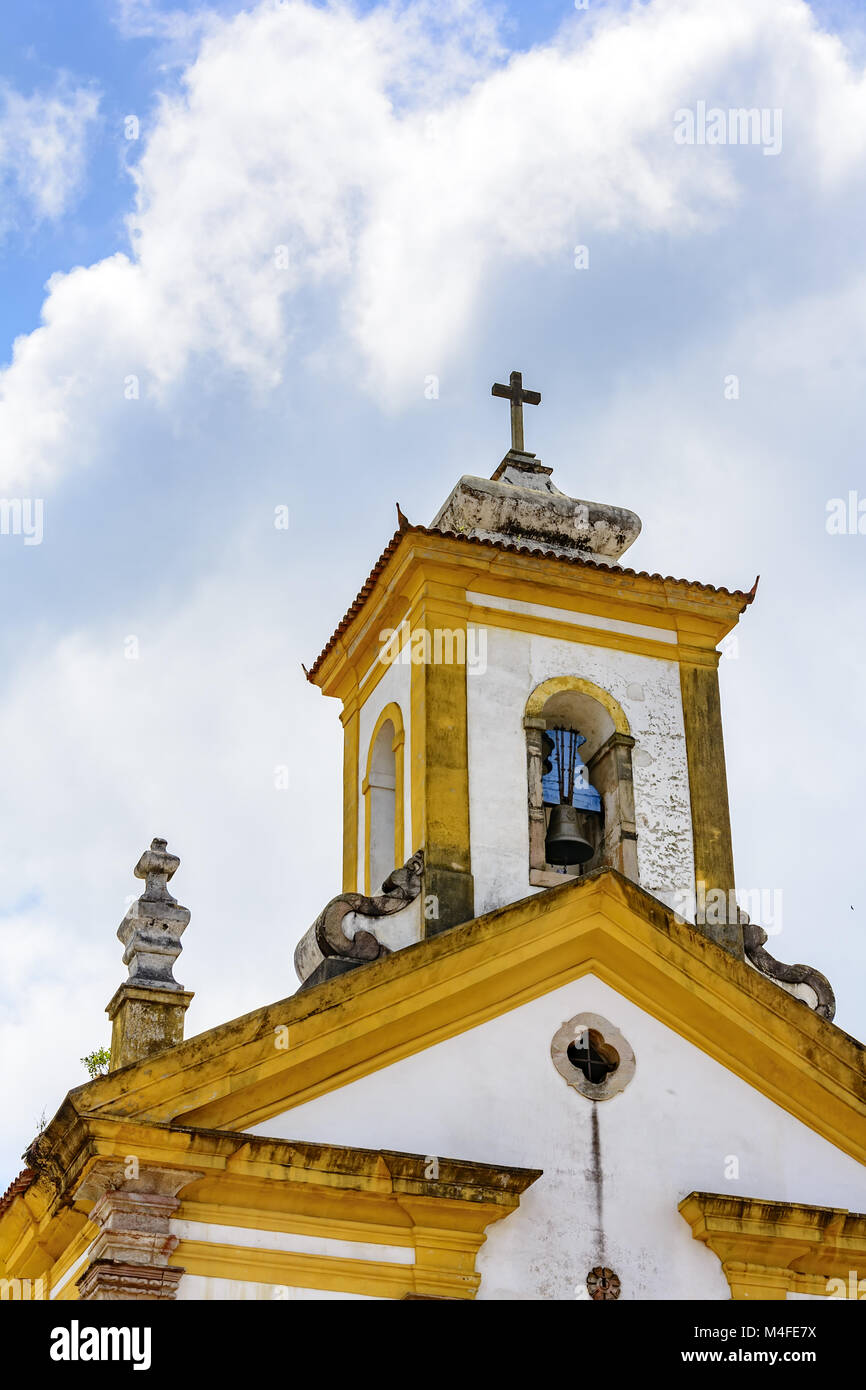 Detail von Ouro Preto Kirche Stockfoto