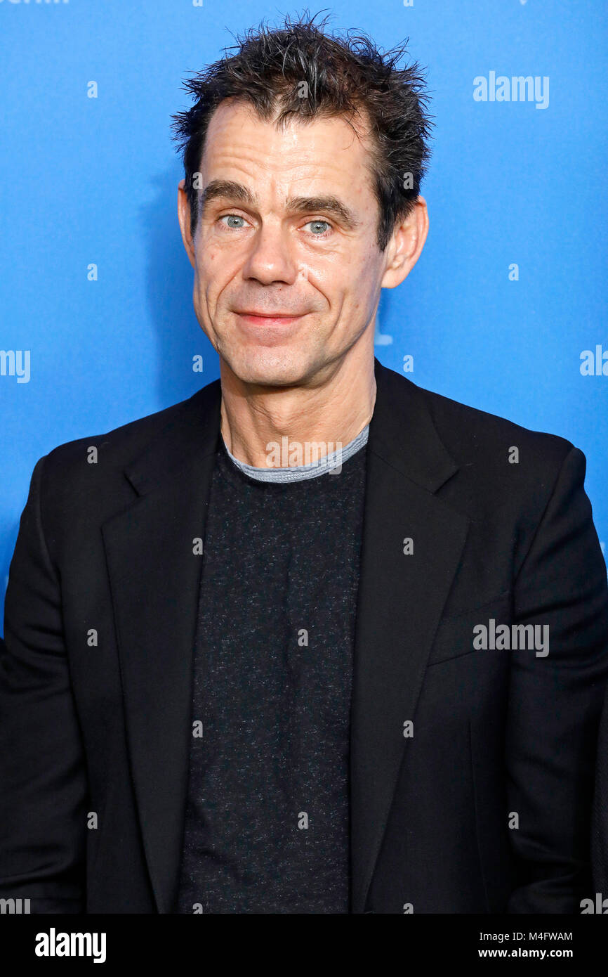 Tom Tykwer während der Jury phtocall auf der 68. Internationalen Filmfestspiele Berlin/Berlinale 2018 am 15. Februar in Berlin, Deutschland. Stockfoto