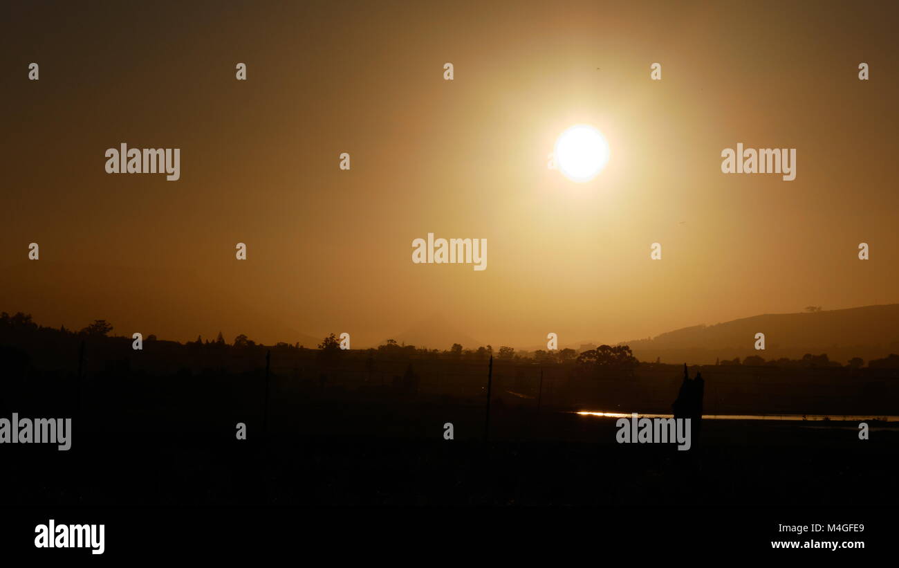 Afrikanische overlander Western Cape Südafrika Stockfoto