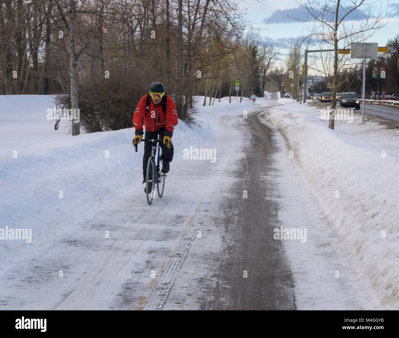 Prince's Island Park Calgary, Alberta Kanada Stockfoto