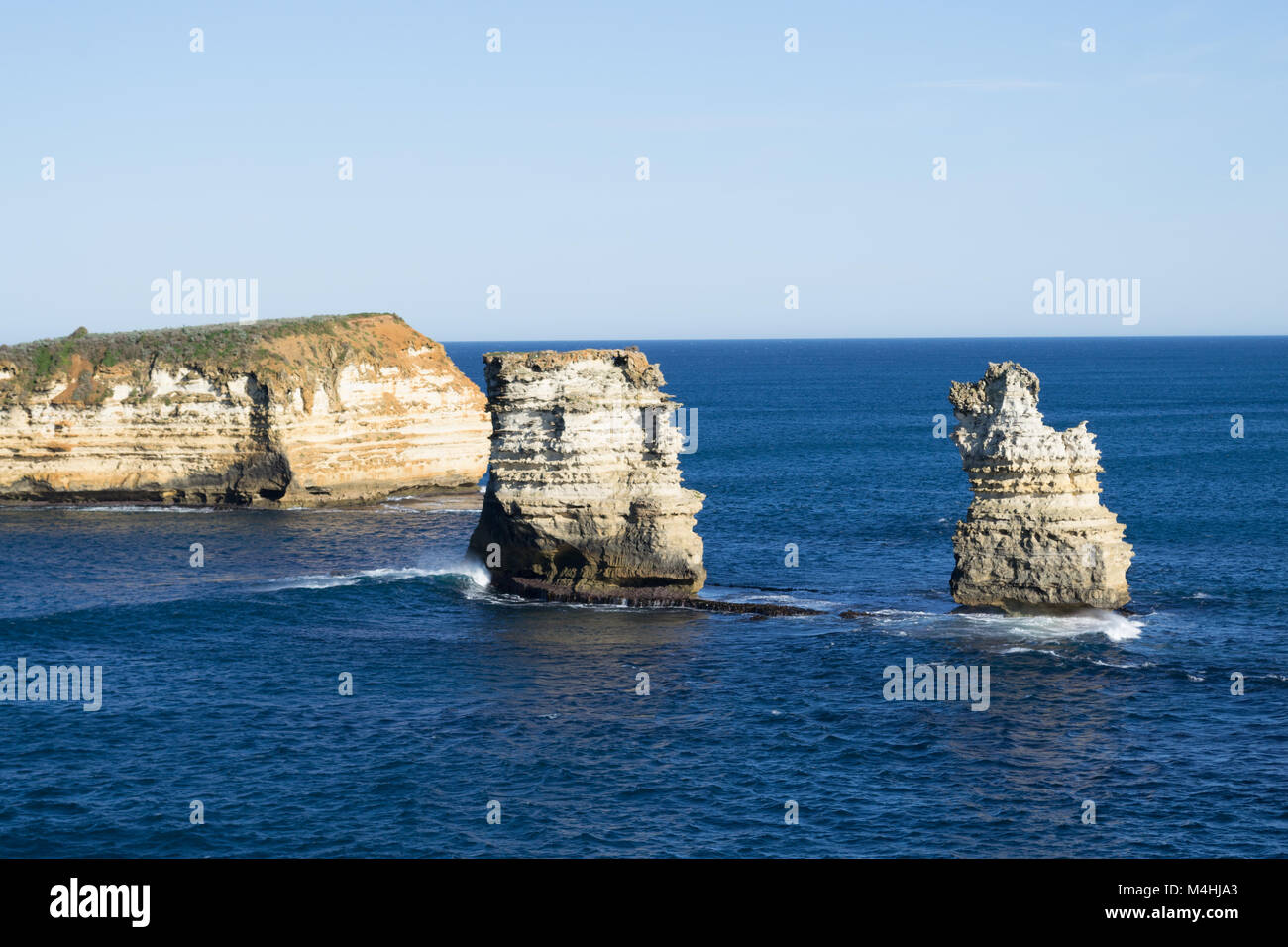 Bucht der Inseln in der Great Ocean Road Stockfoto