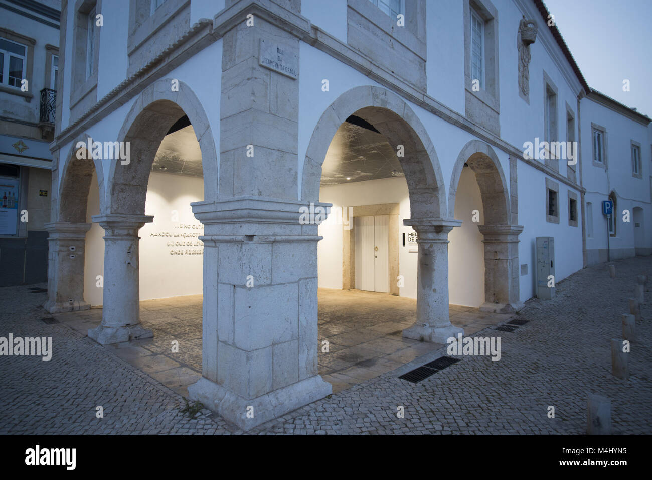 PORTUGAL ALGARVE LAGOS SLAVE MARKET MUSEUM Stockfoto