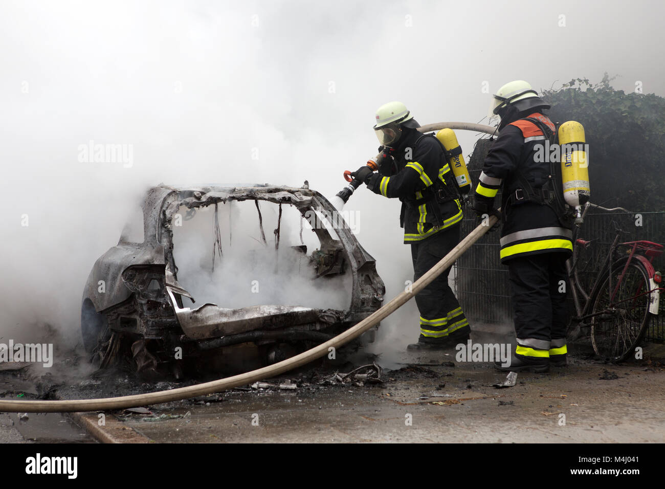 G20 in Hamburg. Stockfoto