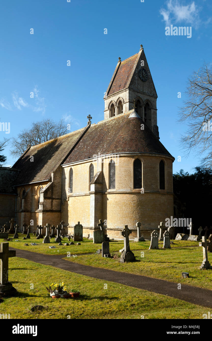 St. Maria, der Jungfrau, Kirche, Freeland, Oxfordshire, England, Großbritannien Stockfoto