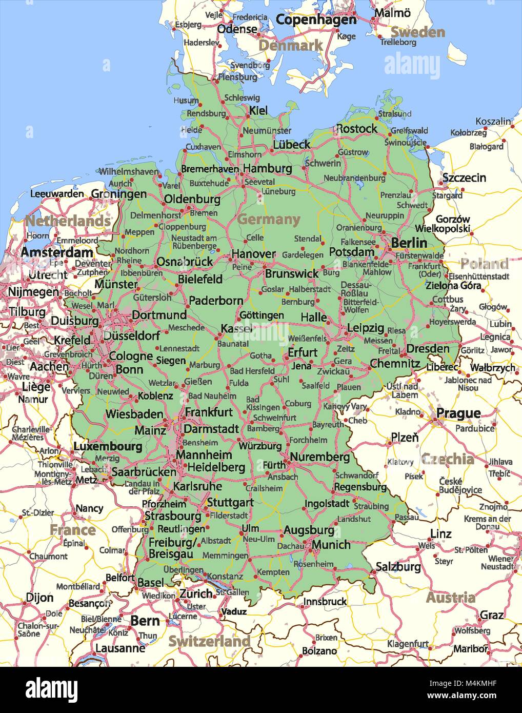 Karte Von Deutschland