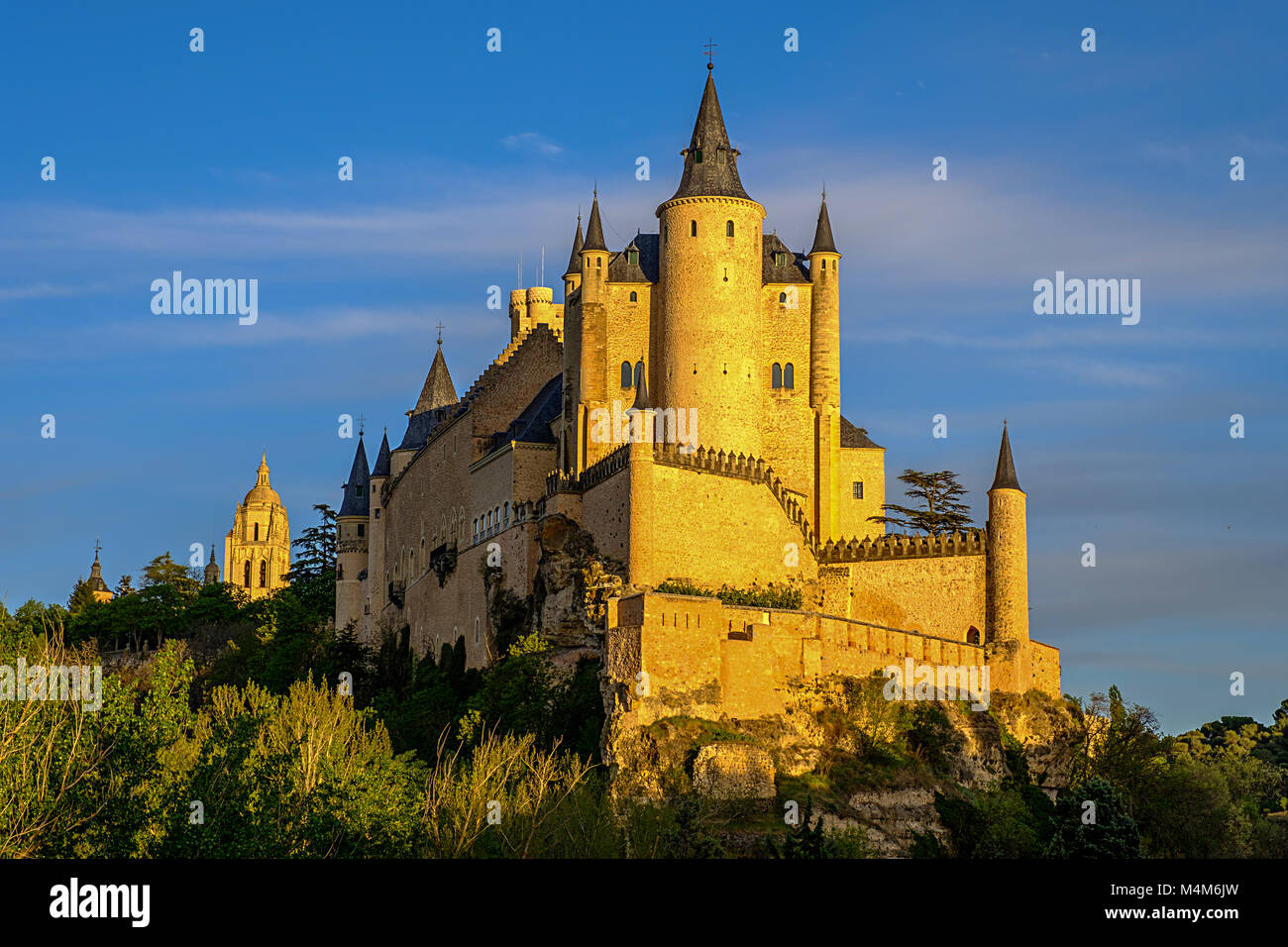 Alcazar, Sergovia, Spanien Stockfoto