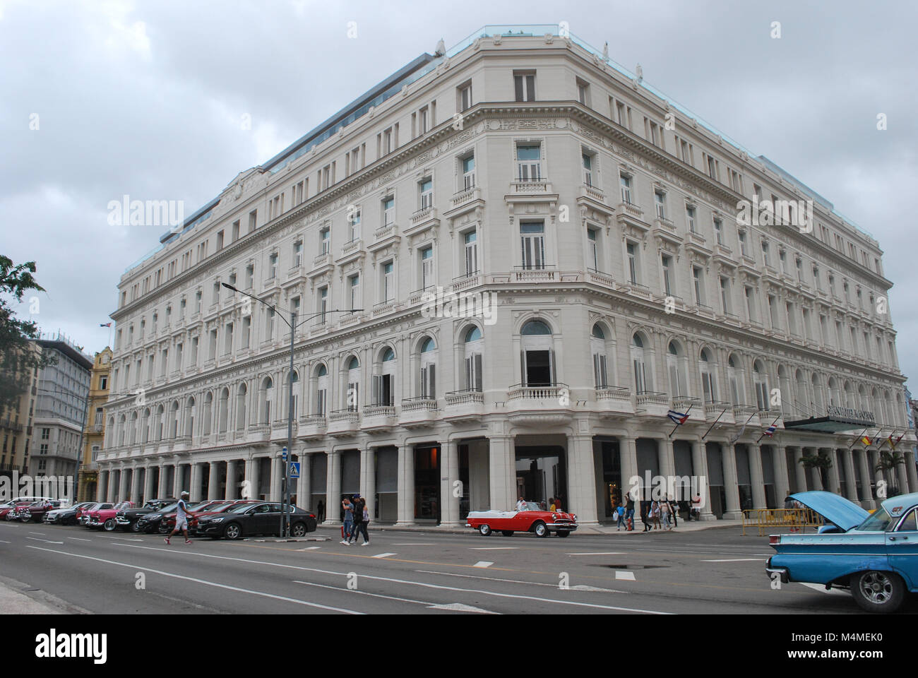 Havanna Kuba - 26. Januar 2018: Gran Hotel manzana Kempinski La Habana Stockfoto