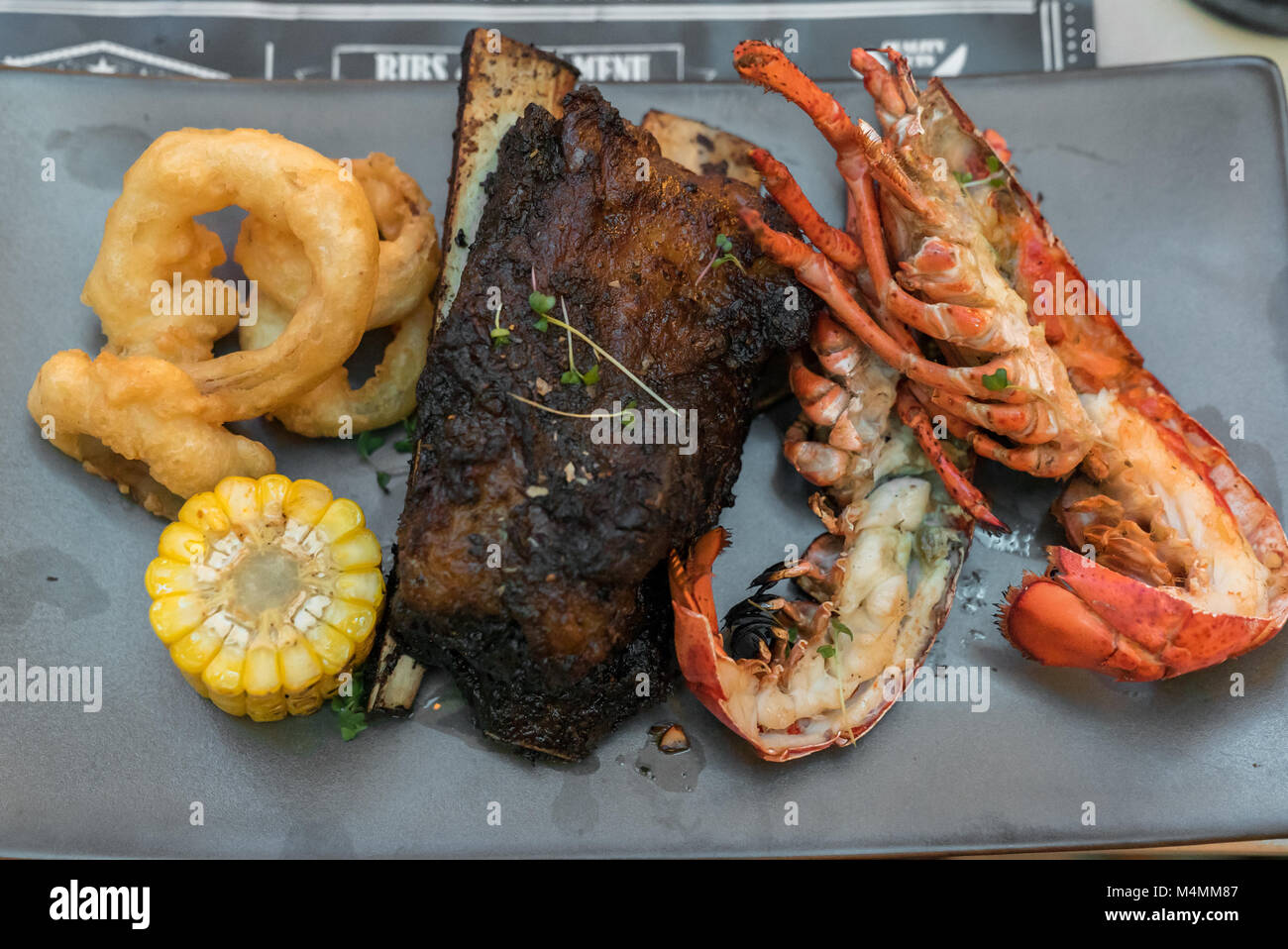 Gegrillter Hummer Stockfotos Und Bilder Kaufen Alamy