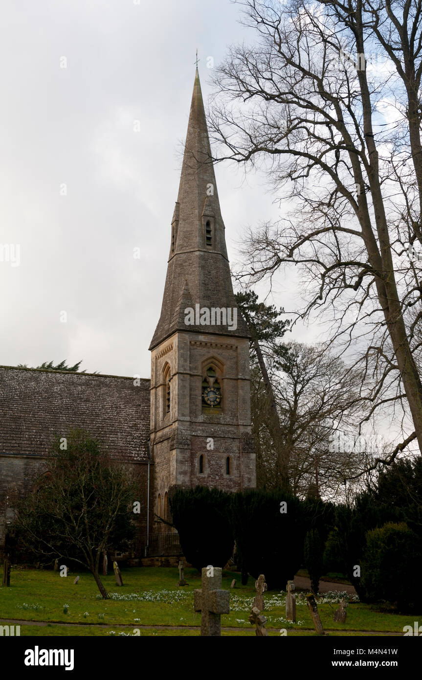 St. James Church, Ramsden, Oxfordshire, England, Großbritannien Stockfoto