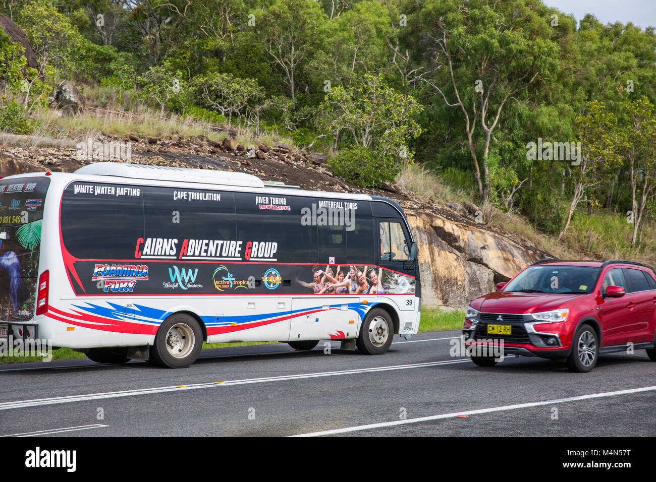 Landschaft im Far North Queensland, Queensland, Australien Stockfoto