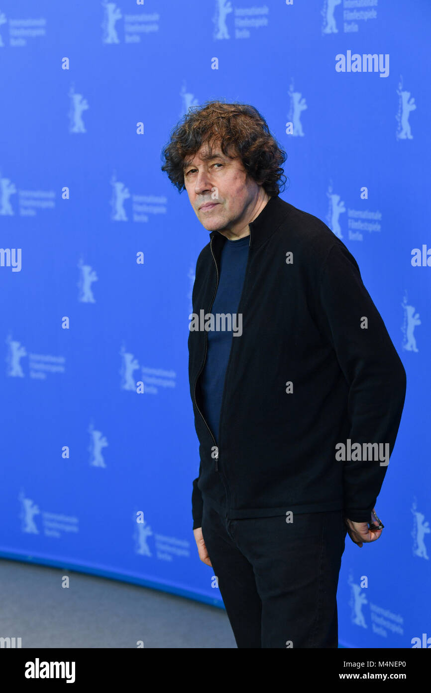 Berlin, Deutschland. 16 Feb, 2018. 16. Februar 2018 Berlinale, Fotosession für den Film "Black 47" (Berlin, Deutschland): Stephen Rea | Verwendung der weltweiten Kredit: dpa/Alamy leben Nachrichten Stockfoto