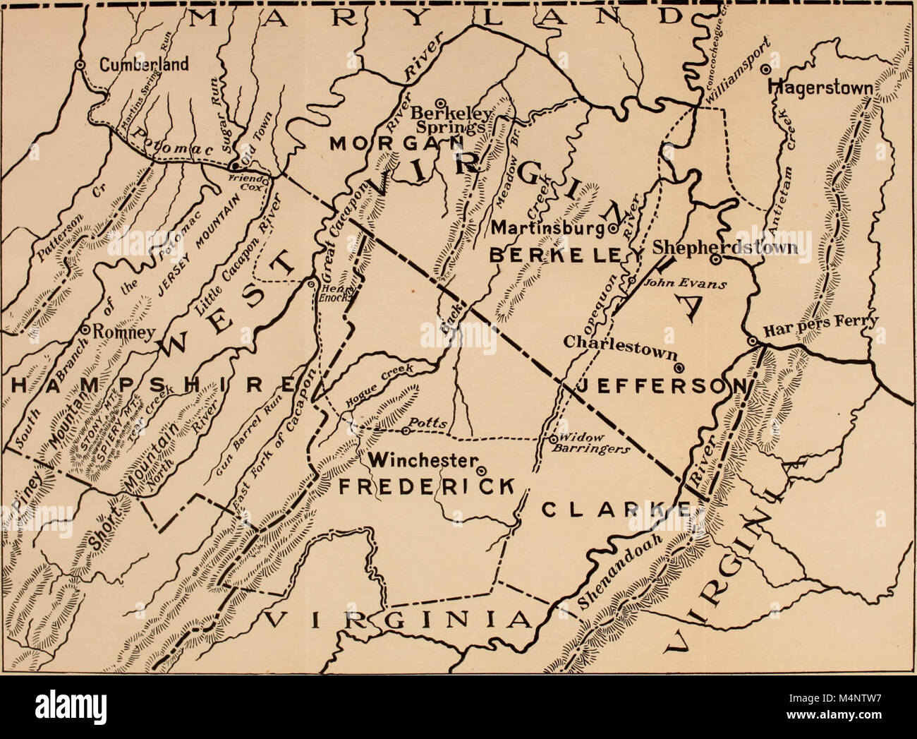 Zweijährlicher Bericht der Abteilung der Archive und der Geschichte des Bundesstaates West Virginia (1906) (14589916357) Stockfoto