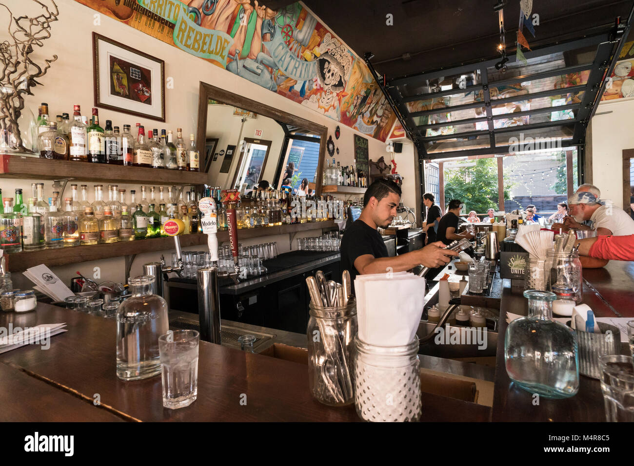 USA, Washington, Seattle, Fonda la Catrina-Restaurant, Bar Stockfoto