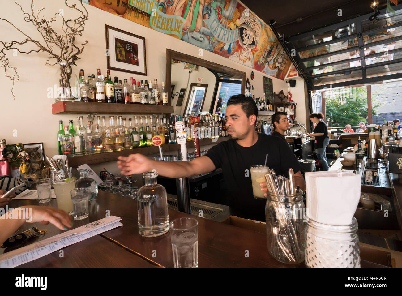USA, Washington, Seattle, Fonda la Catrina-Restaurant, Bar Stockfoto