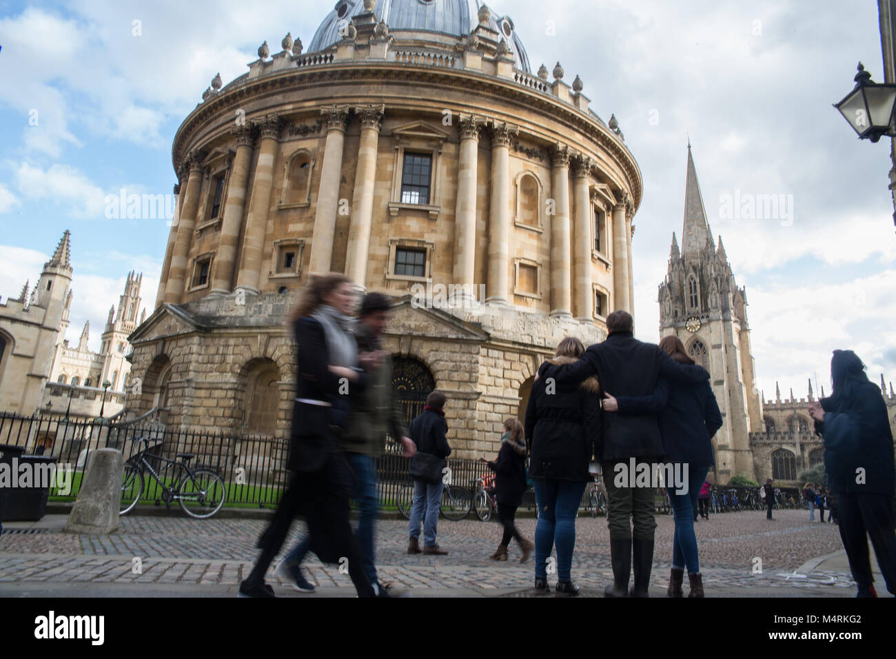 Radclife Library, Oxford University, England Stockfoto
