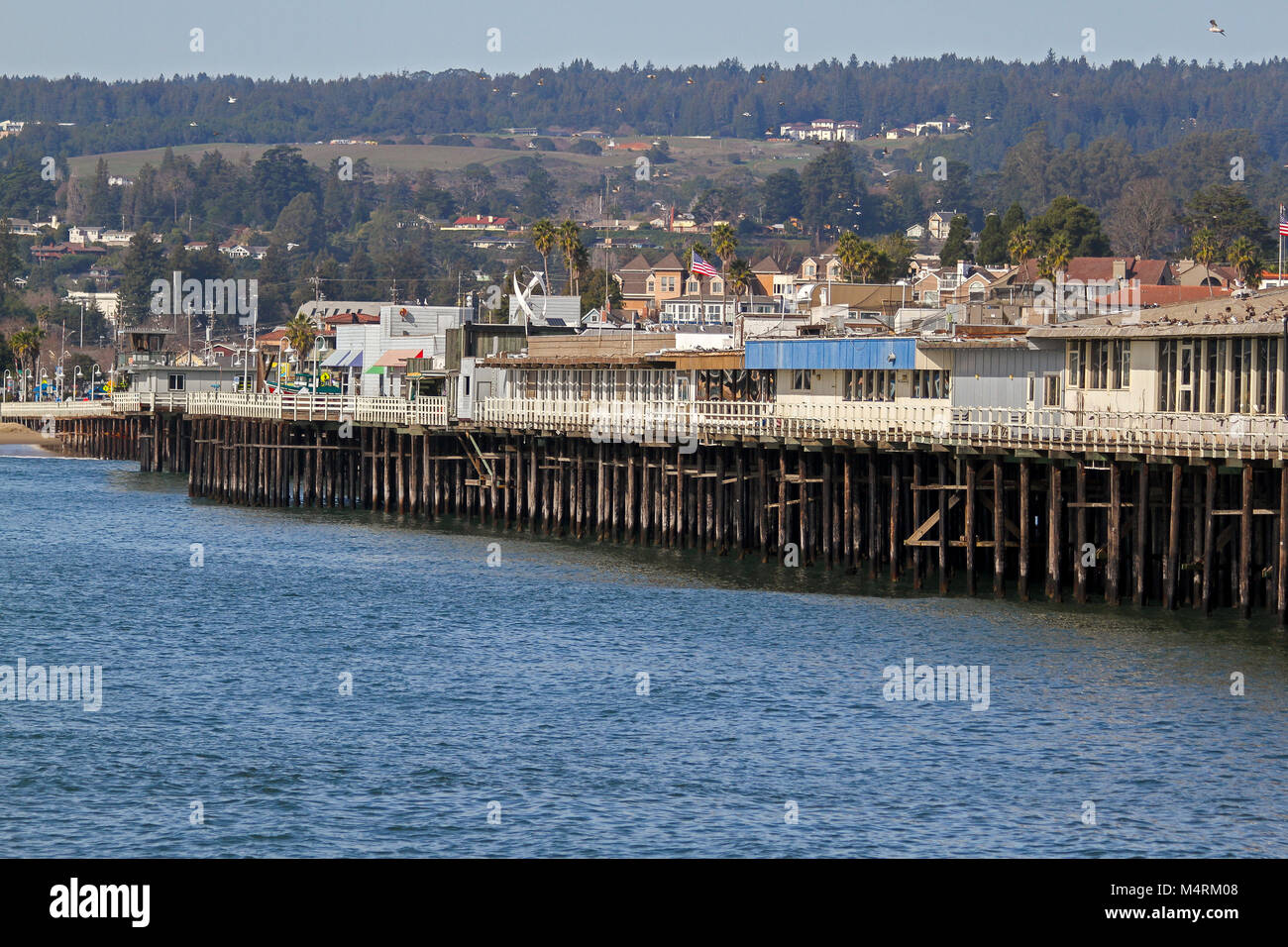 Santa Cruz Wharf, Santa Cruz, Kalifornien, USA Stockfoto