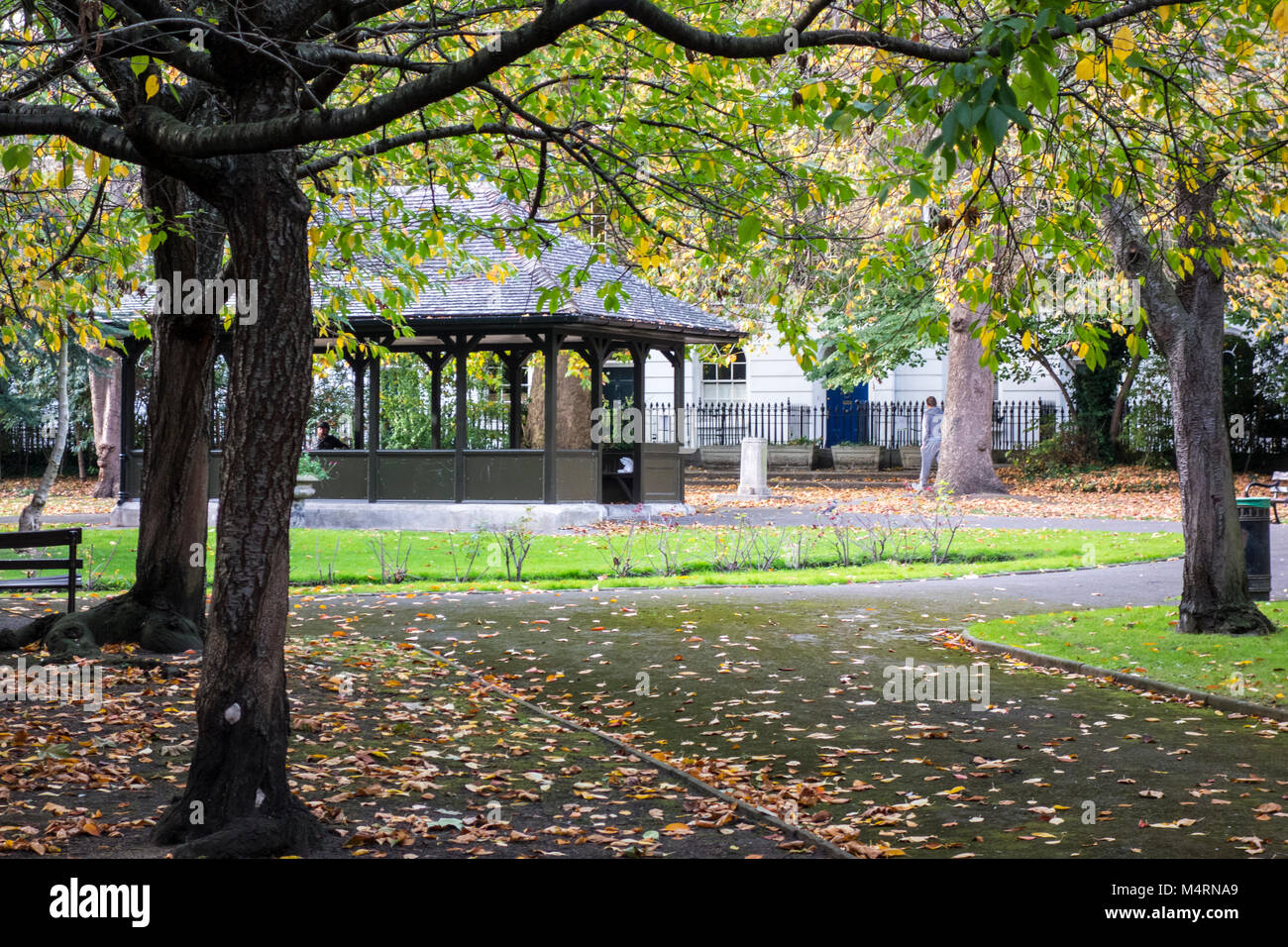Wilmington Square Public Garden Park, Clerkenwell, London, UK Stockfoto