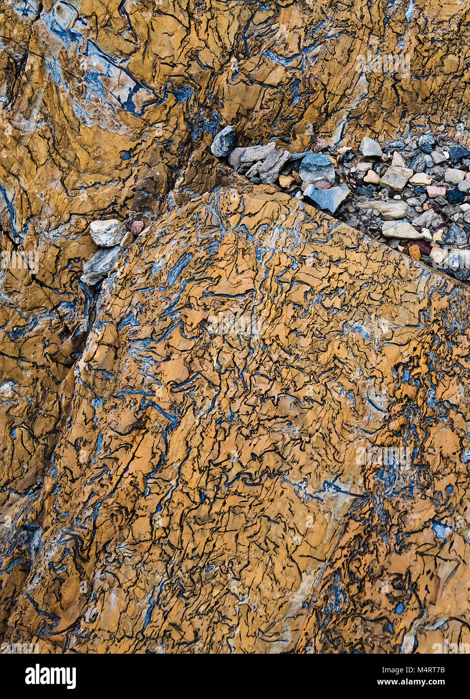 Highline Trail - River Karte. Stockfoto