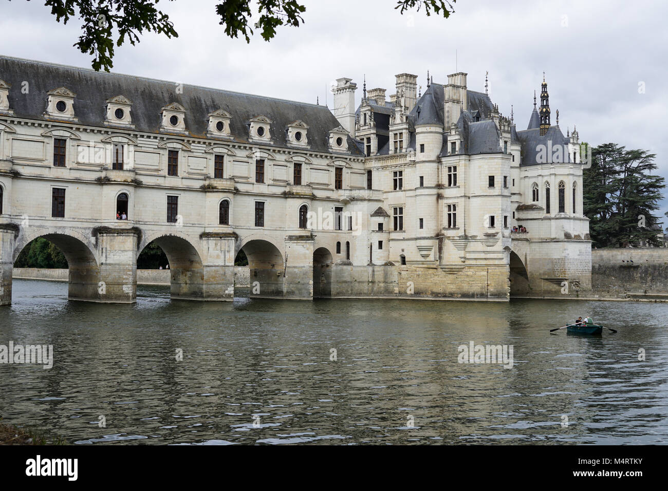 Das Château de Chenonceau im Loire-Tal in Frankreich Stockfoto