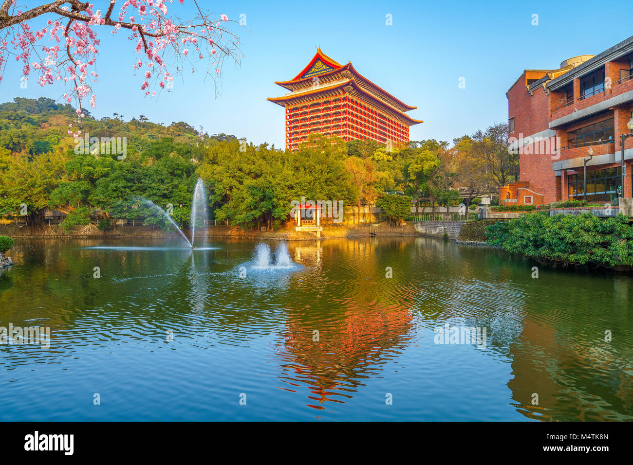 Grand Hotel in Taipeh, Taiwan Stockfoto