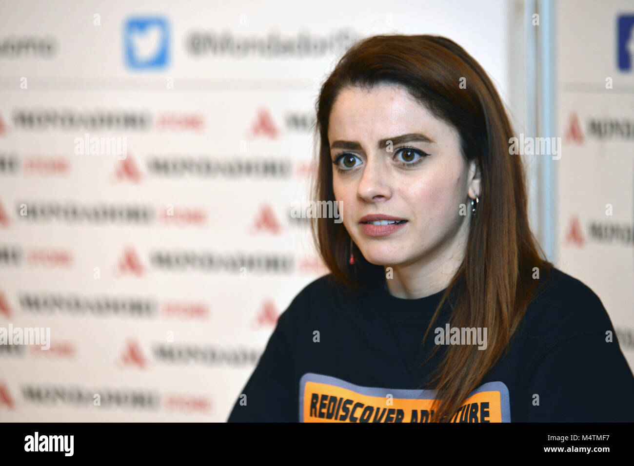 Annalisa Italienische Sanger In Milano Stockfotografie Alamy
