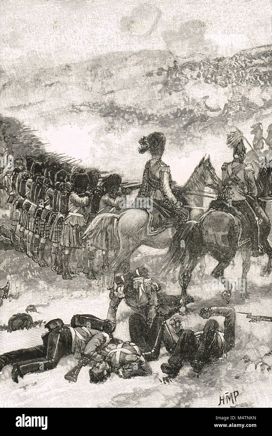 Schlacht an der Alma, 20. September 1854 Stockfoto