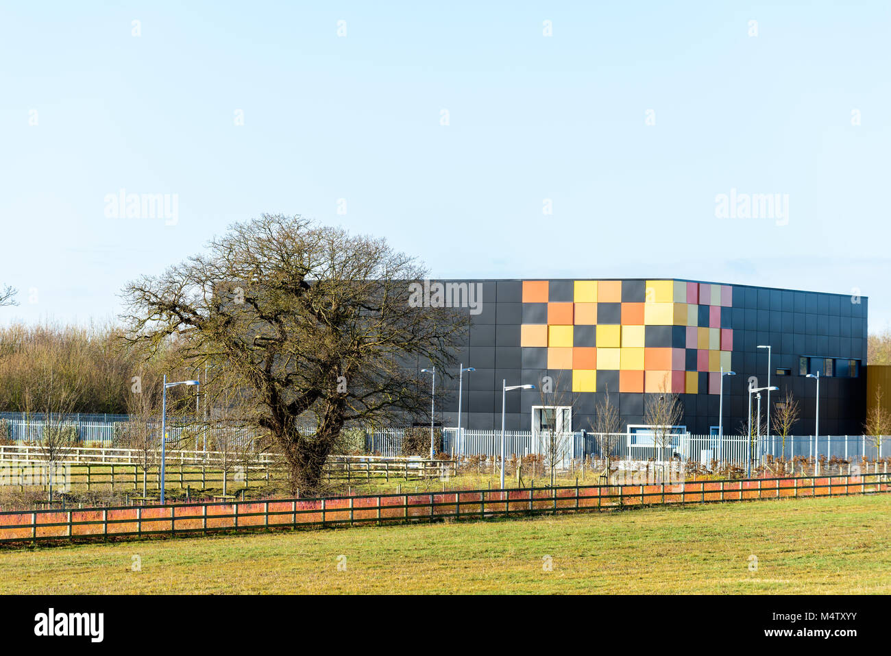 Die wcdc (Zentrum West Cambridge Daten) auf der Website der Universität Cambridge in Cambridge, England. Stockfoto