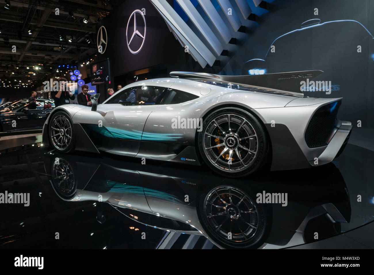 Mercedes AMG-Projekt eine hyper Concept Car Stockfoto