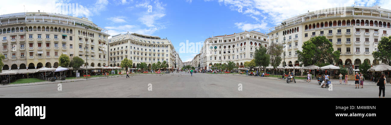 Thessaloniki panorama Stockfoto