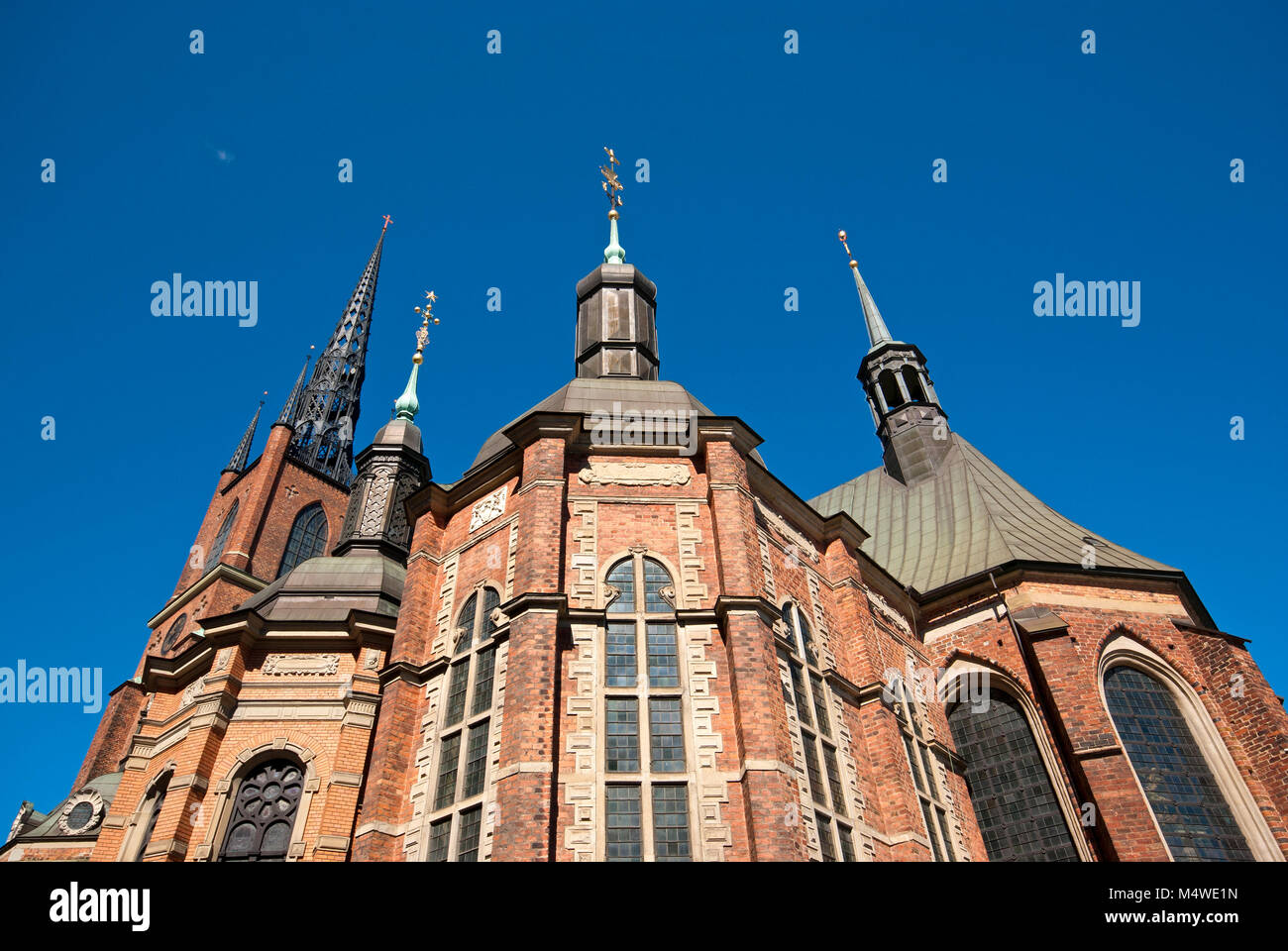 Riddarholmen Kirche (riddarholmskyrkan), Stockholm, Schweden Stockfoto