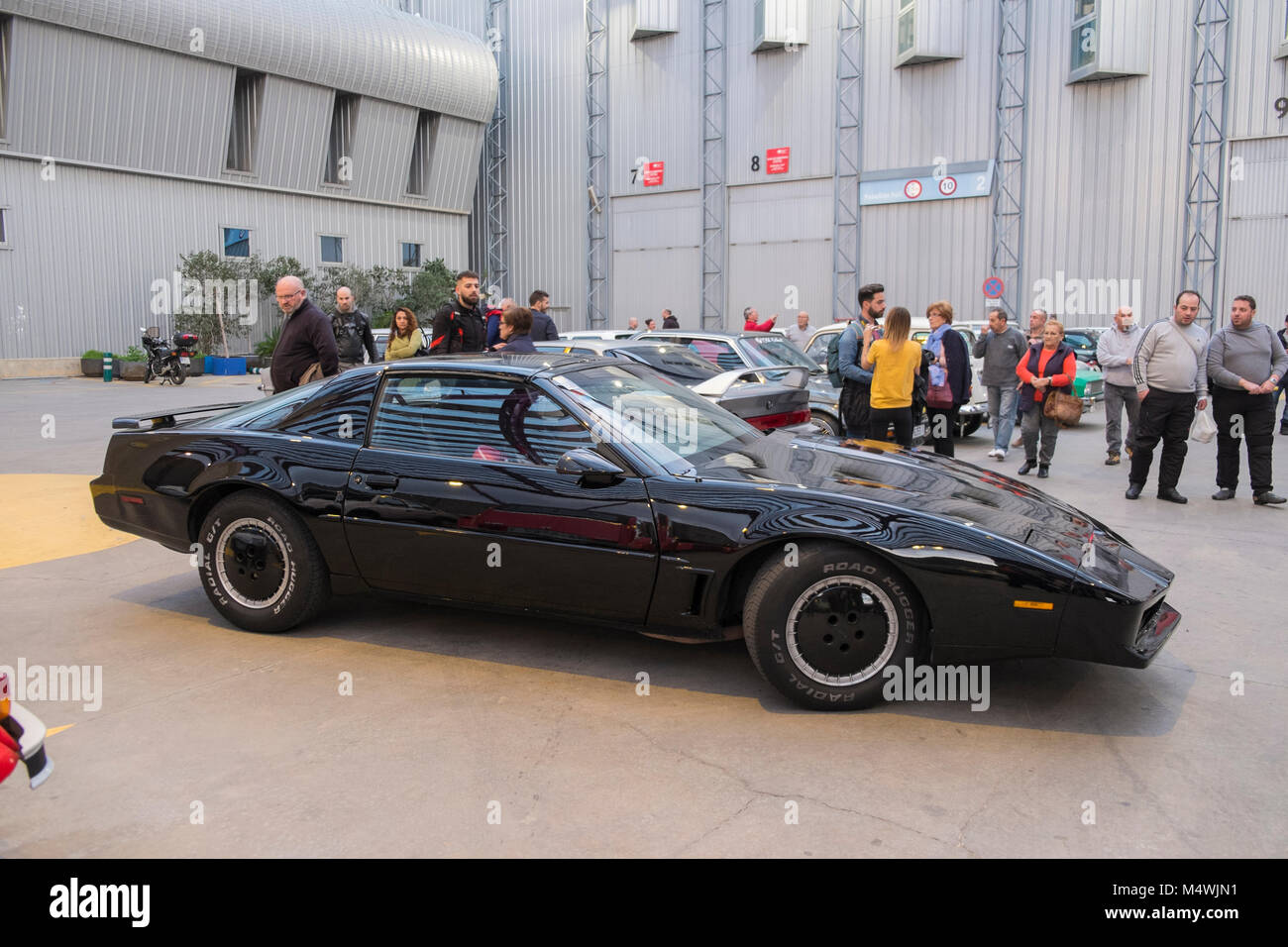 Pontiac Firebird Trans-Am. Retro Málaga 2018. Spanien. Stockfoto