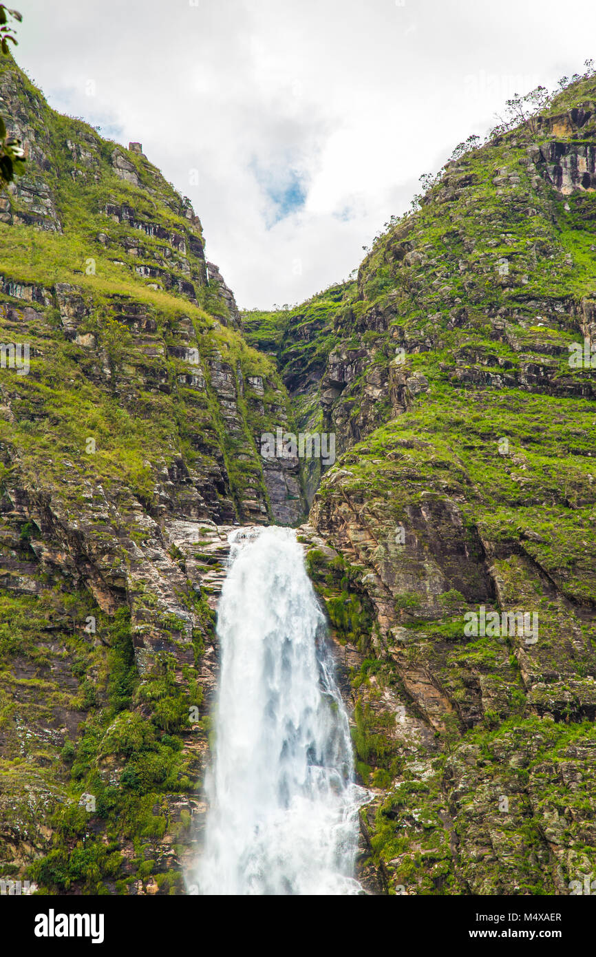 Serra da canastra Brasilien Park National fällt Danta Stockfoto