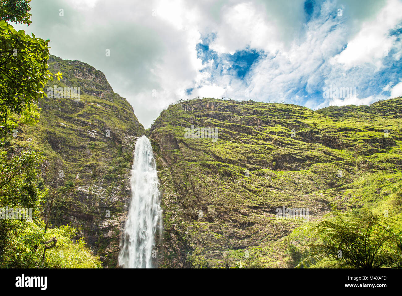 Serra da canastra Brasilien Park National fällt Danta Stockfoto