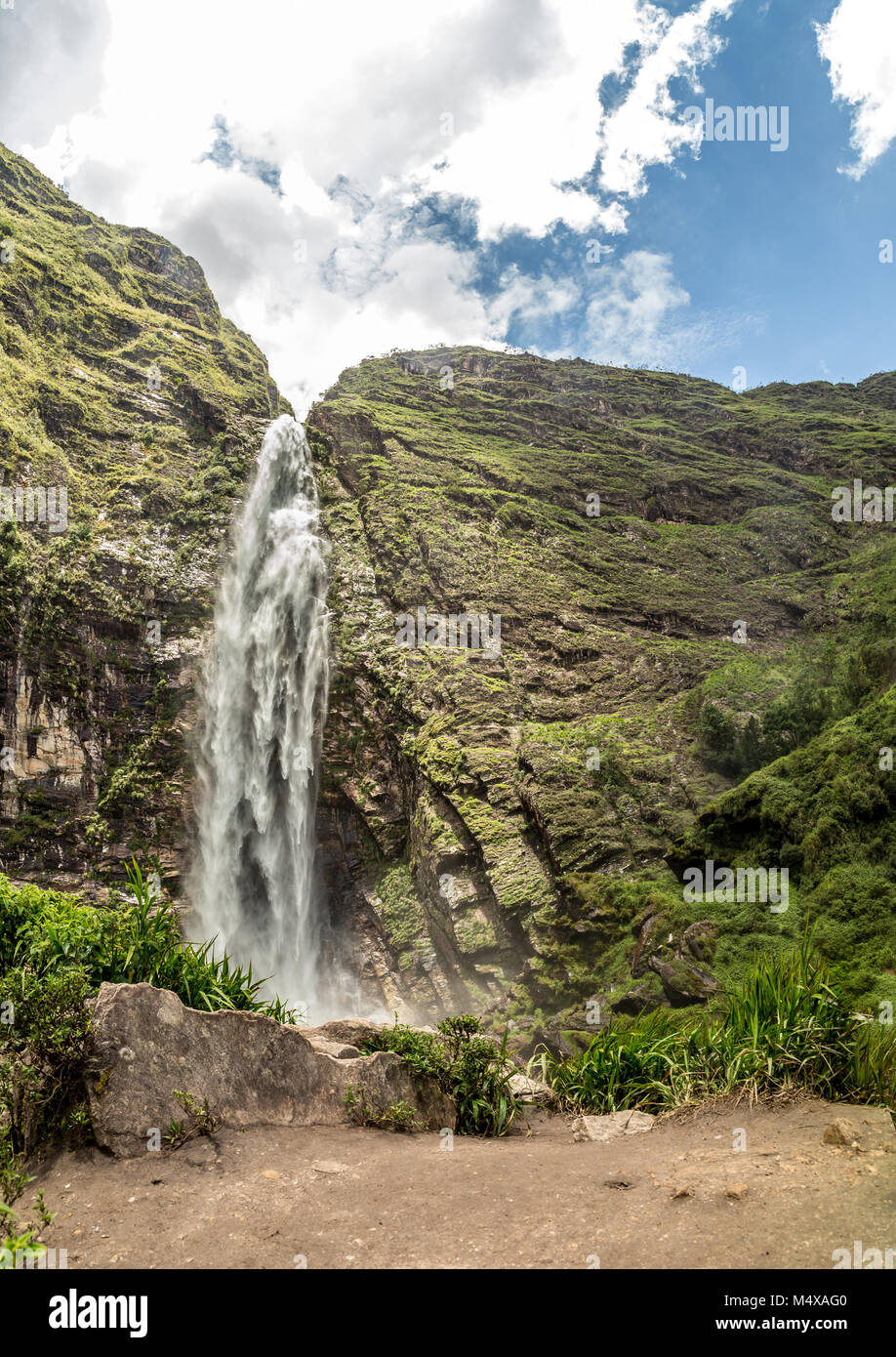 Serra da canastra Brasilien Park National fällt Danta Stockfoto