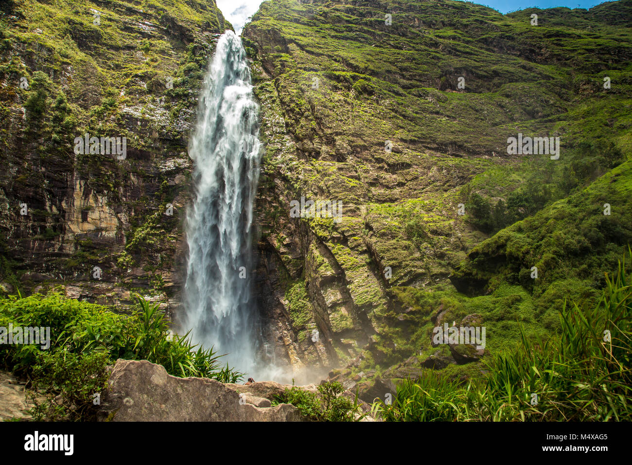 Serra da canastra Brasilien Park National fällt Danta Stockfoto