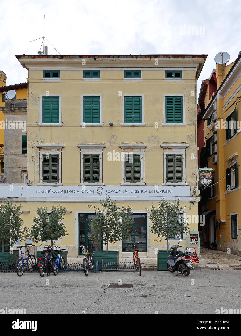 Tourist Center Rovinj Stockfoto
