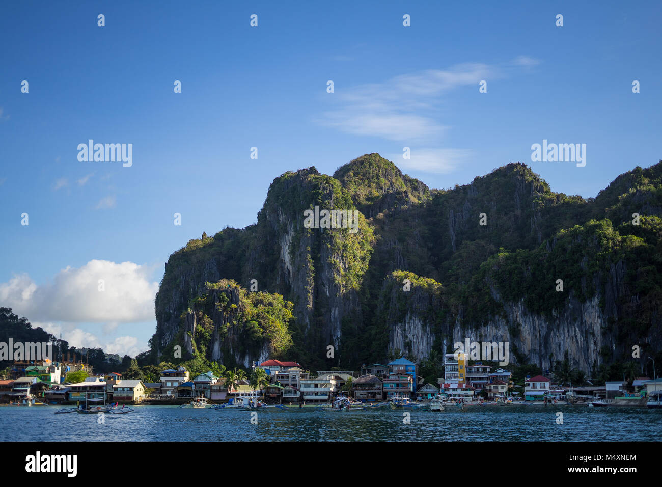 El nido Stadt Stockfoto