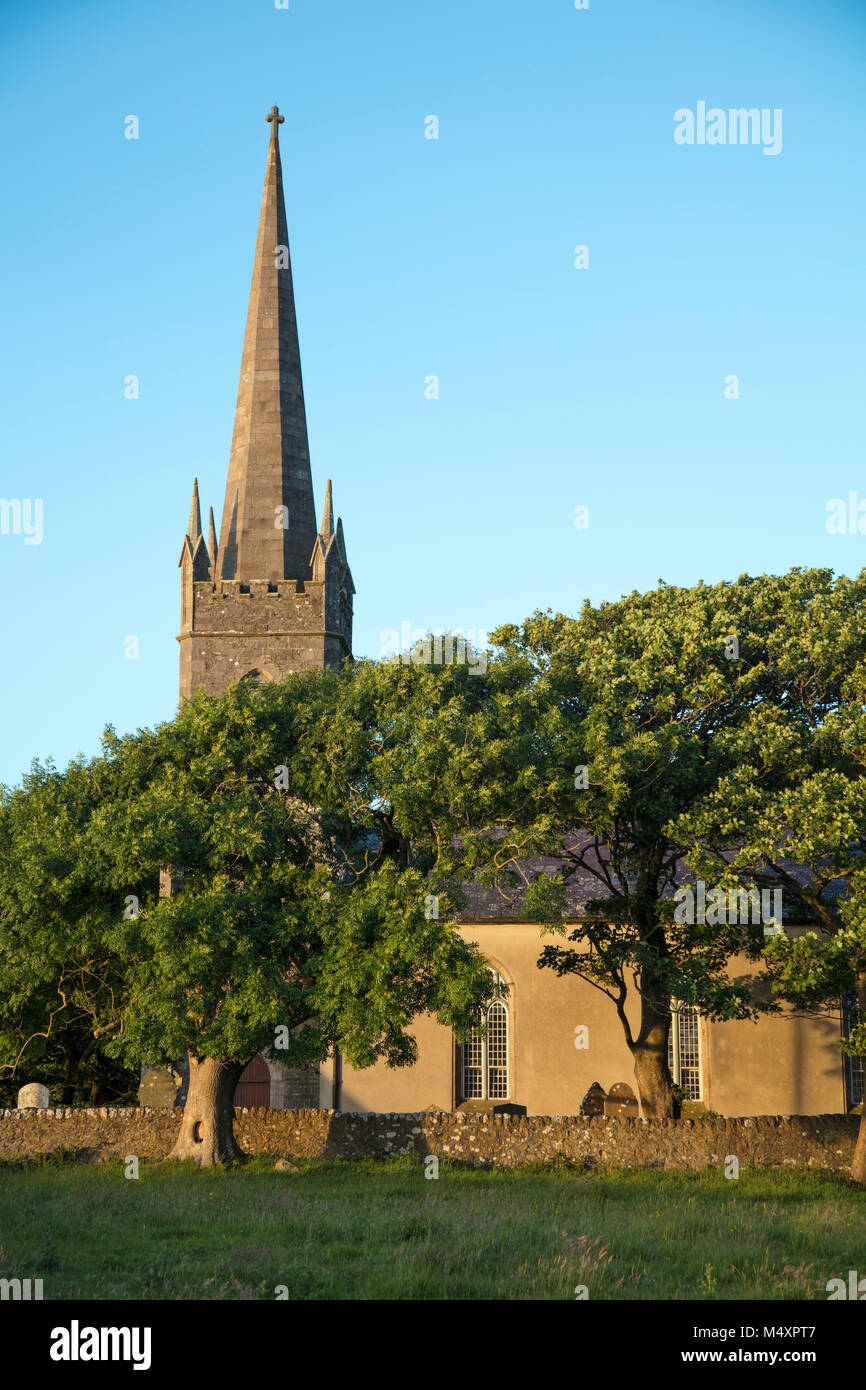 Kilglass Pfarrkirche, County Sligo, Irland. Stockfoto