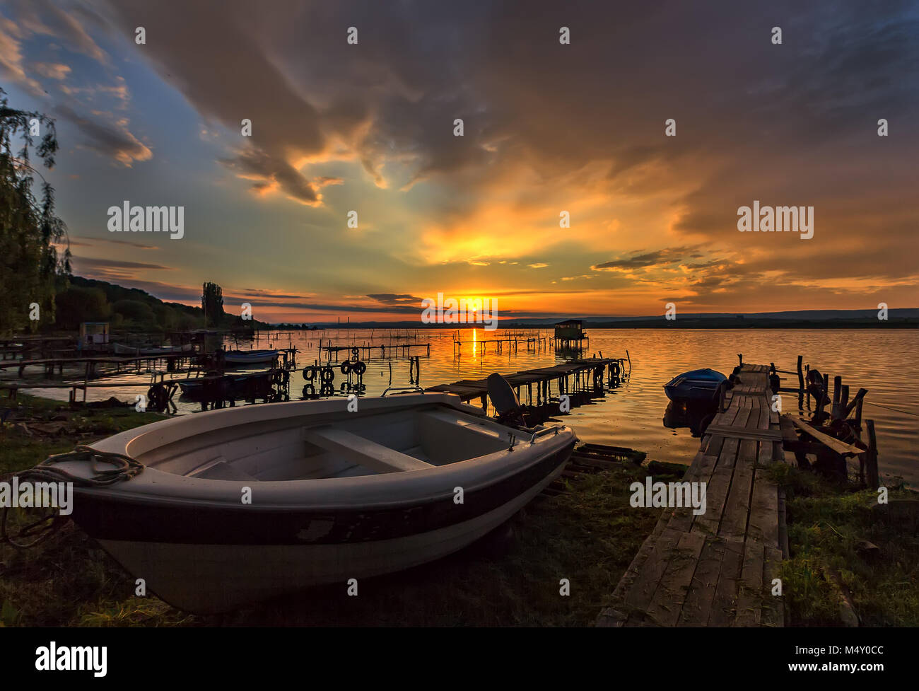 An der Küste Stockfoto