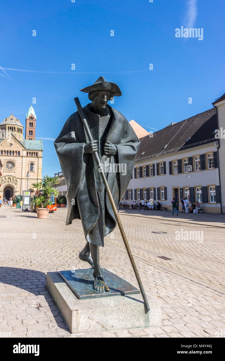 Der pilger von Speyer Stockfoto