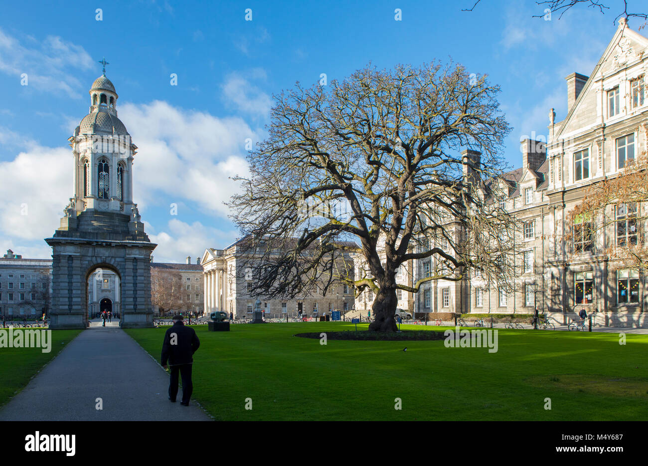 Trinity College, Dublin, Irland Stockfoto