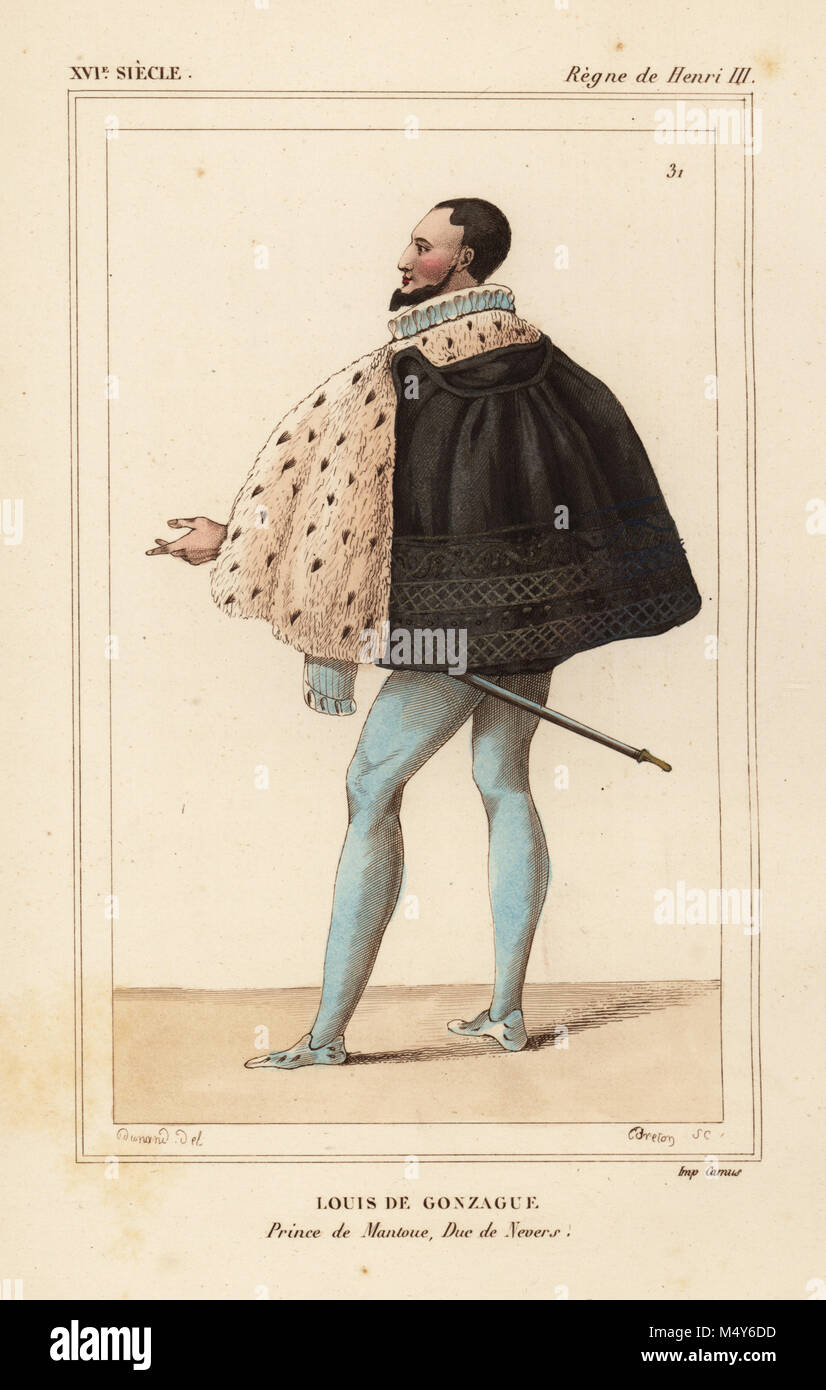 De Saint Aloysius Gonzaga, Louis de Gonzague, Prince de Mantoue, Duc de