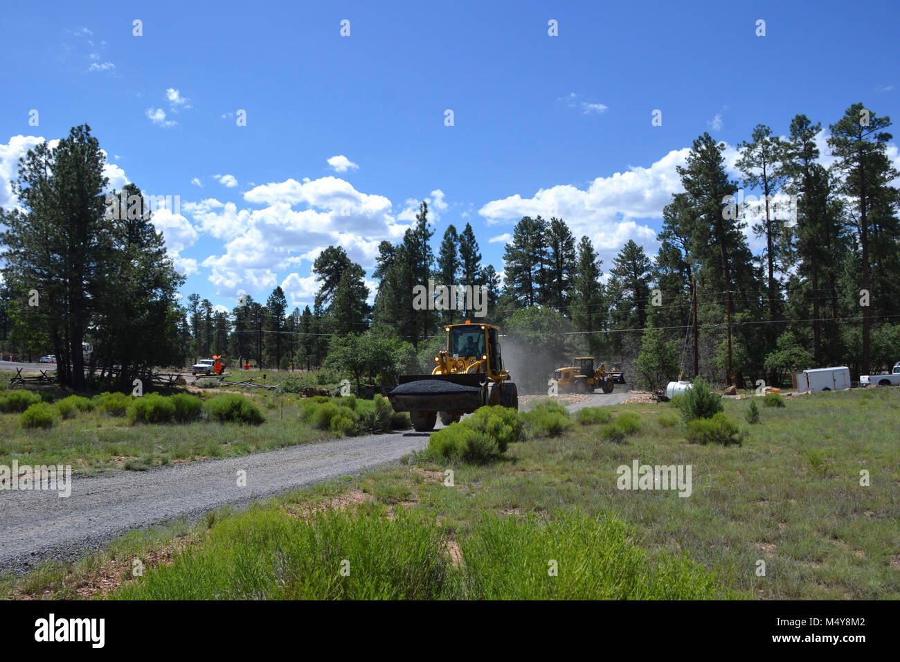 Tusayan Greenway ebnet Aug 10 - Sept. 10, 2016. Stockfoto