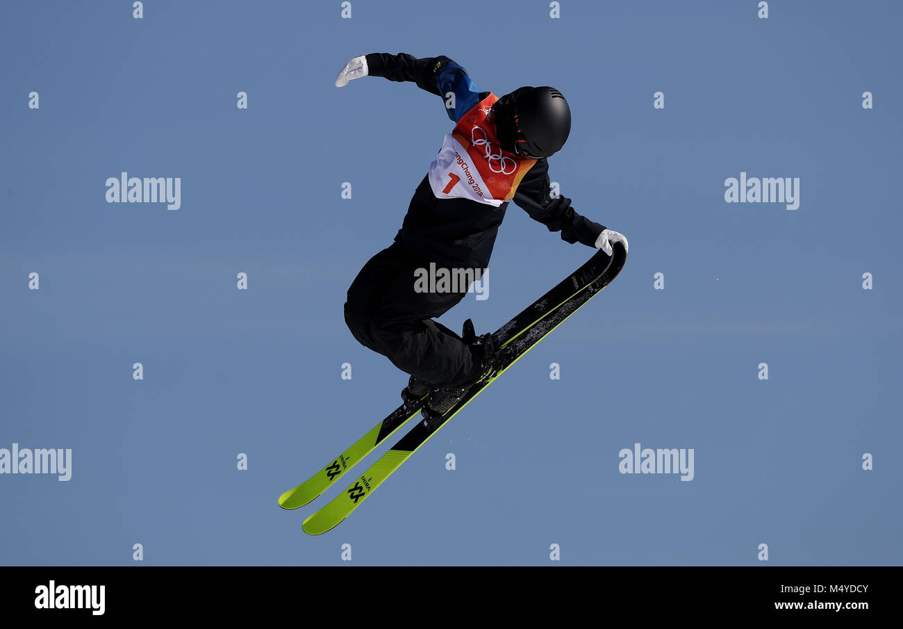 Schwedens Jennie-Lee Burmansson am Bogwang Snow Park während der Tag acht der Olympischen Winterspiele 2018 PyeongChang in Südkorea. Stockfoto