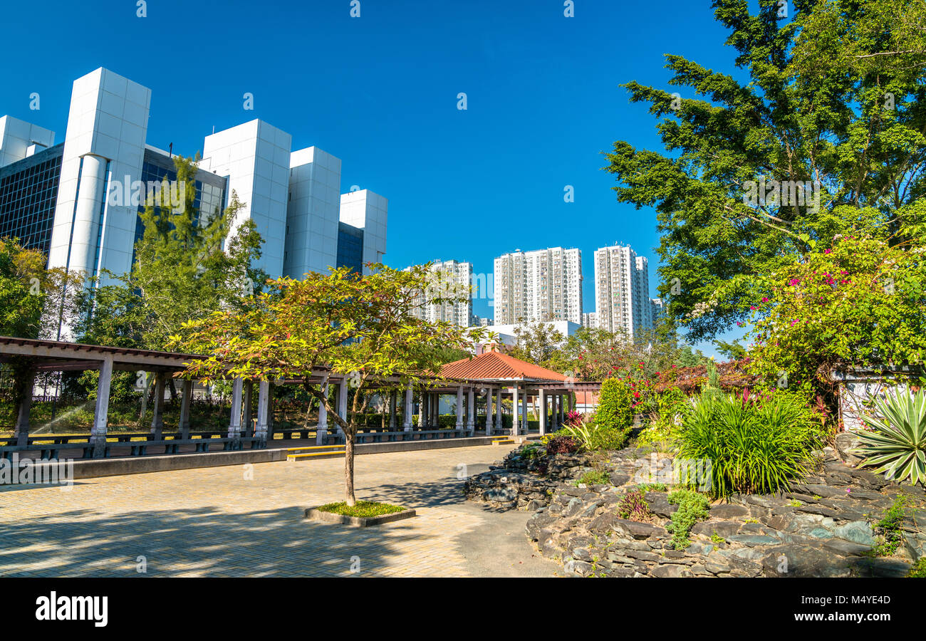 Sha Tin Park in Hongkong, China Stockfoto